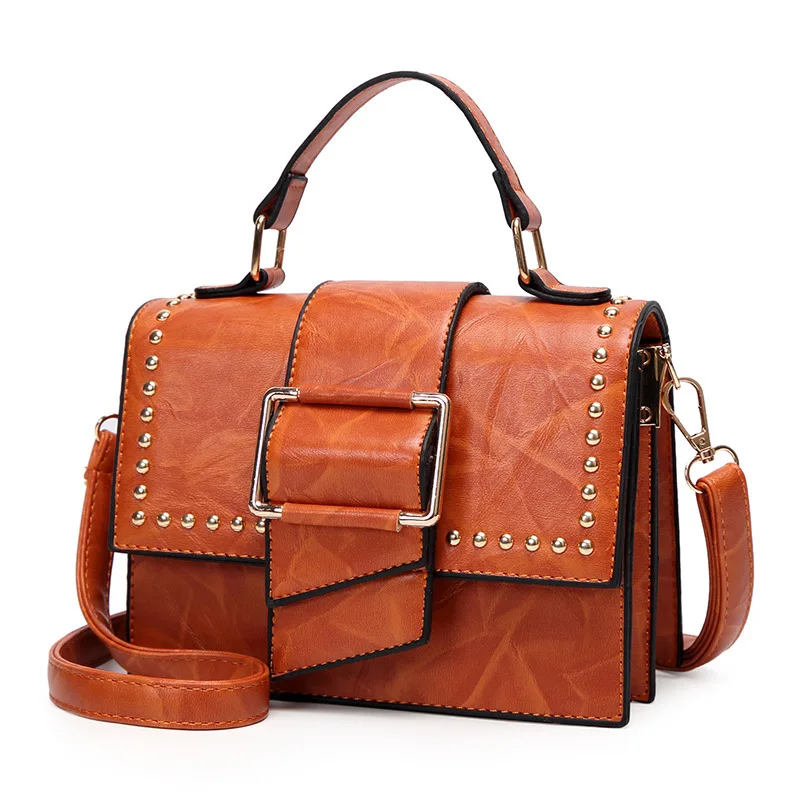 

2018 Limit Discount Vintage Genuine Leather Messenger Bag Women Purse Fashion Handbag Retro Clutch Strap Lock Mini Crossbody Bag