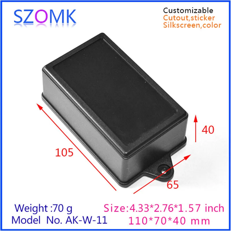 plastic box enclosure electronics junction housing abs plastic instrument enclosure project enclosure housing case szomk diy enclosure (10).jpg