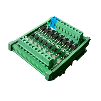 

PLC driver board amplifier board optically isolated output board 8 transistor module PLC control board