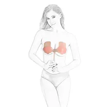 Многоразовый самоклеющийся силиконовый нагрудный бра для скрытия сосков Rallonge Soutien Gorge регулируемый ремень лепесток платье бюстгальтер с подтяжкой ленты