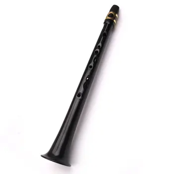 

Pocket Saxophone Mini Saxophone Portable Little Sax Black Woodwind Instrument with Carrying Bag