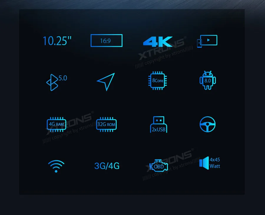 Top 10.25" Octa-Core 1.5GHz CPU Android 8.0 Oreo OS Car Multimedia GPS Radio for BMW X5 E53 1999 2000 2001 2002 2003 2004 2005 2006 2