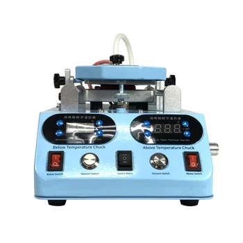 

3 In 1 LCD Touch Screen Automatic Frame Heating Separator Machine For Flat Curved Screen Glass Middle Frame Screen Repair Tools