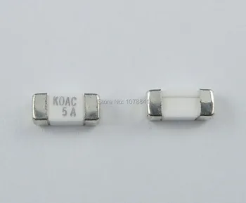 

10 Pcs Per Lot KOAC SMD SMT 1808 5A 125V Surface Mount Main Board Fuses CCF1N5TTE
