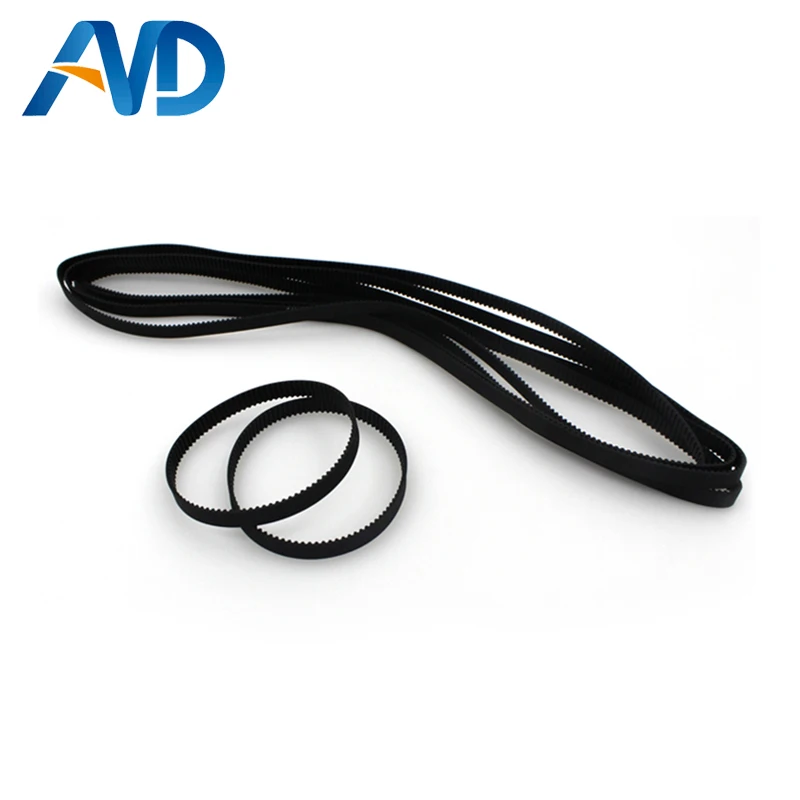 

1set/6pcs 3D Printer Ultimaker 2 UM2 Synchronous Belt Closed Loop Rubber GT2-6mm 610mm*4 + 200mm *2 For Ultimaker 2 UM2