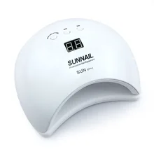 50 W УФ-лампы naildryer 30/60/99 S УФ 24 светодиодами и ИК-подсветкой дальностью действия УФ Гель-лак сушильное Оборудование ЖК-дисплей Дисплей льда Нагель лампа съемное дно