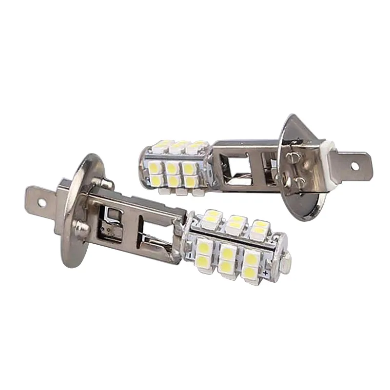 2pcs pack Car Fog Beam Driving Head Light H1 HID Xenon White 25 SMD LED Bulb