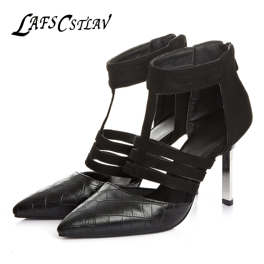 LAFS CSTLAV Sexy Pointed Toe Comfortable Thin High Heel