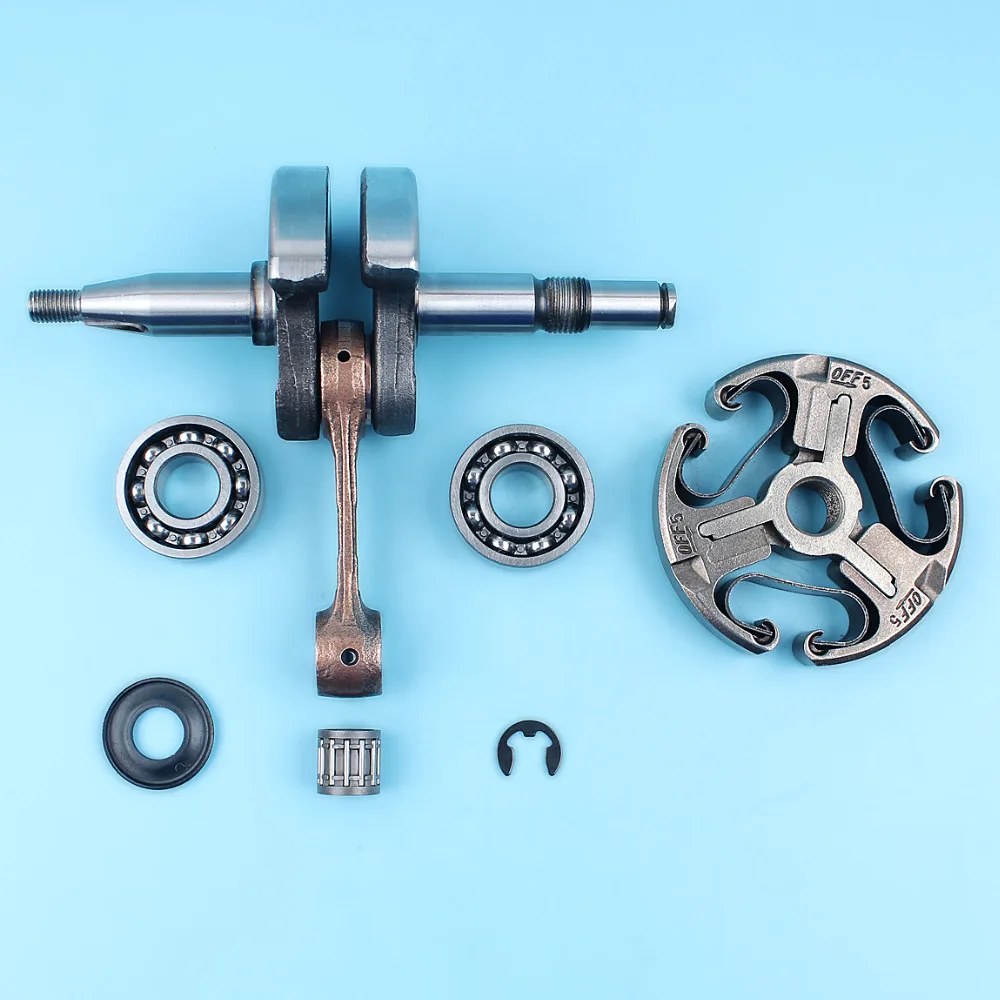 

Crankshaft Clutch Bearings Washer E-clip Kit For Husqvarna 362 365 371 372 372XP Chainsaw