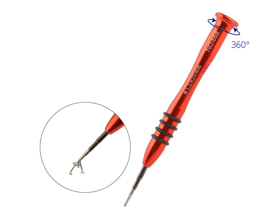 DIYFIX Precision T5 Torx P5 1,2 мм Pentalobe отвертка для Apple Macbook Air/Pro с дисплеем retina Инструменты для ремонта ноутбуков