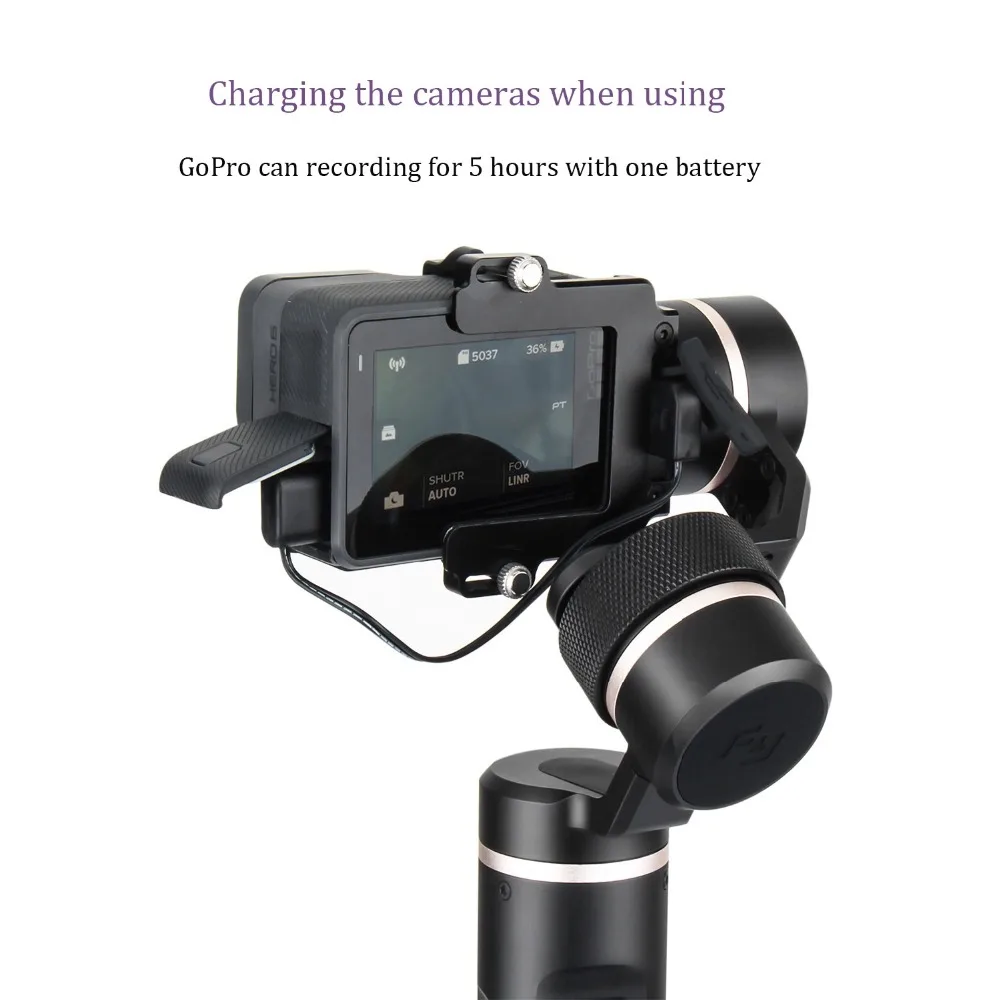 Ручной Стабилизатор FeiyuTech Feiyu G6 шарнирный стабилизатор для экшн Камеры Gopro Hero 6 5 RX0