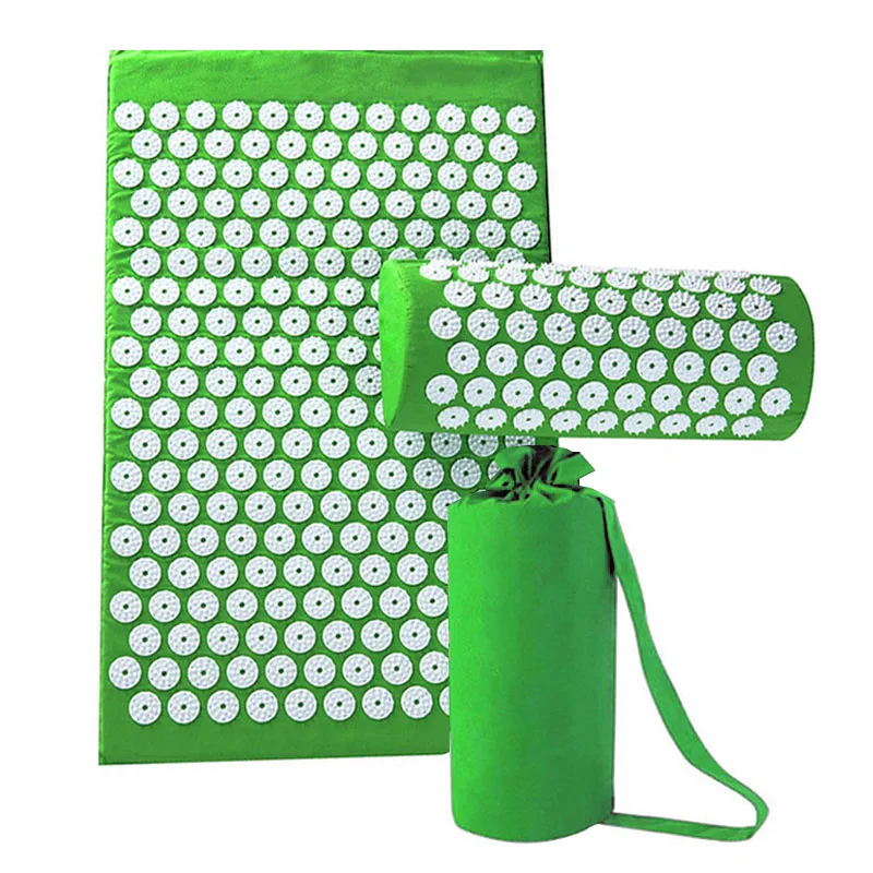 Massager Pillow Cushion Shakti Relieve Acupressure Mat Body Pain Acupuncture Spike Yoga Mat with Massage & Relaxation Massager Pillow Cushion Shakti Relieve Acupressure Mat Body Pain Acupuncture Spike Yoga Mat with Massage & Relaxation