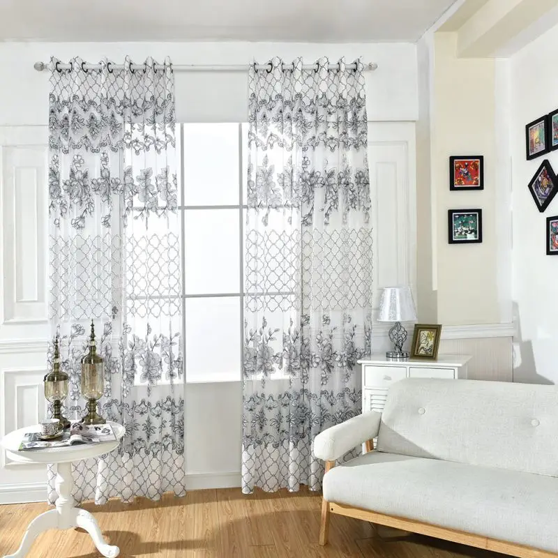 fancy valances for living room modern pastoral tulle voile doors window floral curtain drape panel sheer scarf font fancy valances for living room modern pastoral tulle voile doors window floral curtain drape panel sheer scarf font