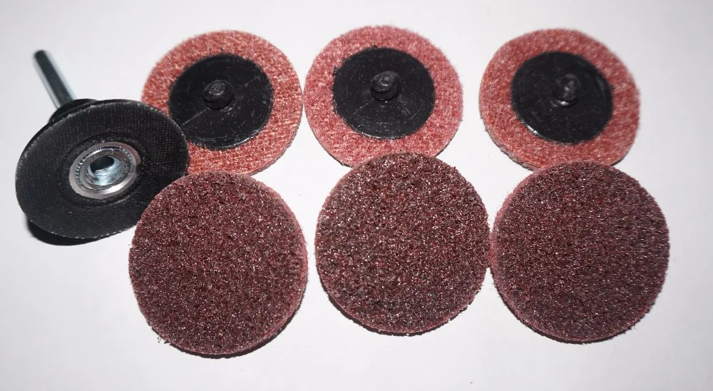 51pcs 2" Quick Change surface conditioning disc BBL Red Medium sanding