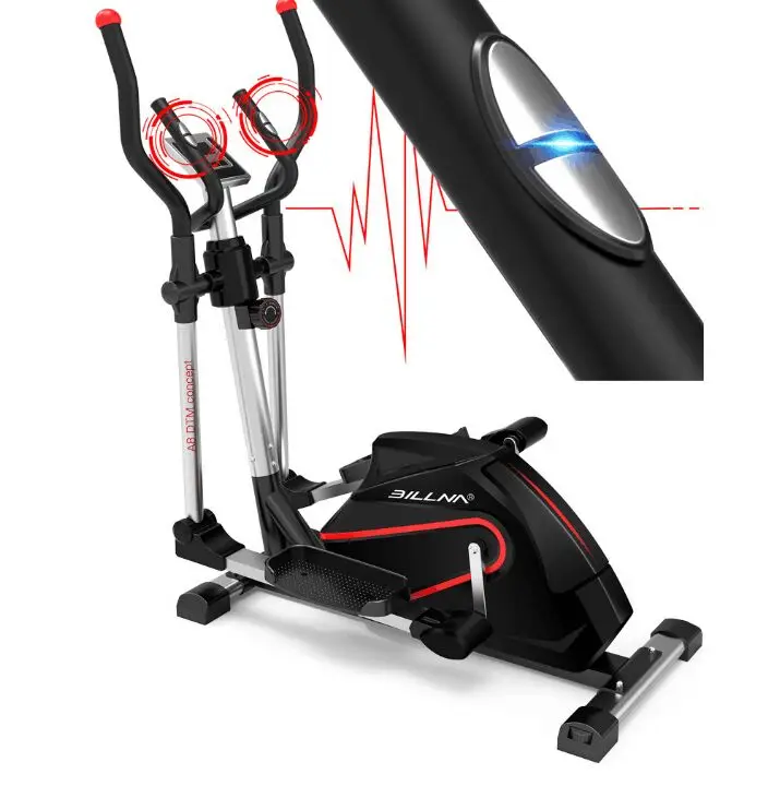 Эллиптический велосипед для внутреннего велоспорта, регулируемый велосипед для домашнего спортзала, тренировки фитнеса с монитором сердечного ритма