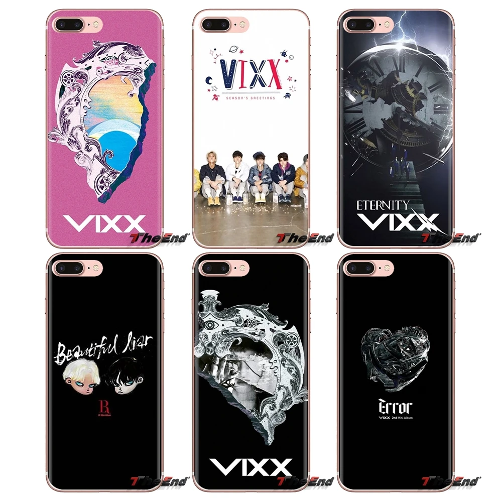 VIXX LR Kpop ST RLIGHT для Xiaomi Redmi 4A S2 Note 3 3S 4 4X 5 Plus 6 7 6A Pro Pocophone F1 прозрачные мягкие чехлы |