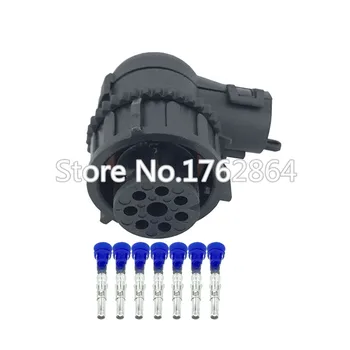 

7 pin Jacket Waterproof Connector Black Automotive Connector With Terminal HD3073YA-1.5-21 7P