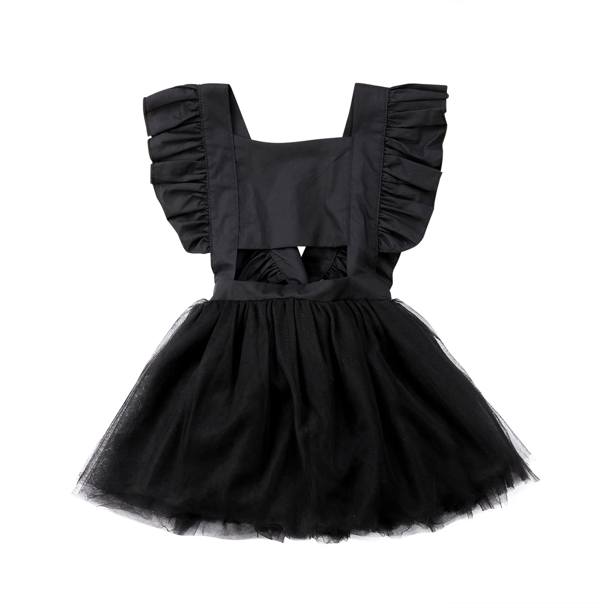 Toddler Girls Summer Dress - Cotton Short Sleeve Tutu Dress For 1-7 Years (Birthday, Beach, Casual)