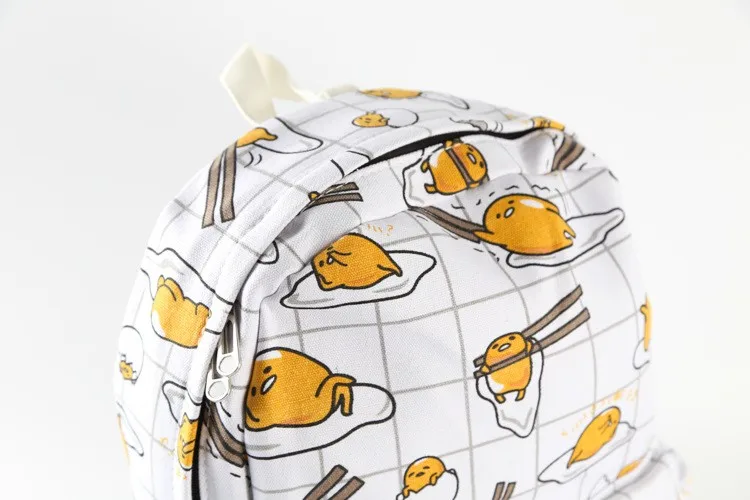 Anime Gudetama Harajuku Fried Eggs Kawaii Backpack Kawaii Store