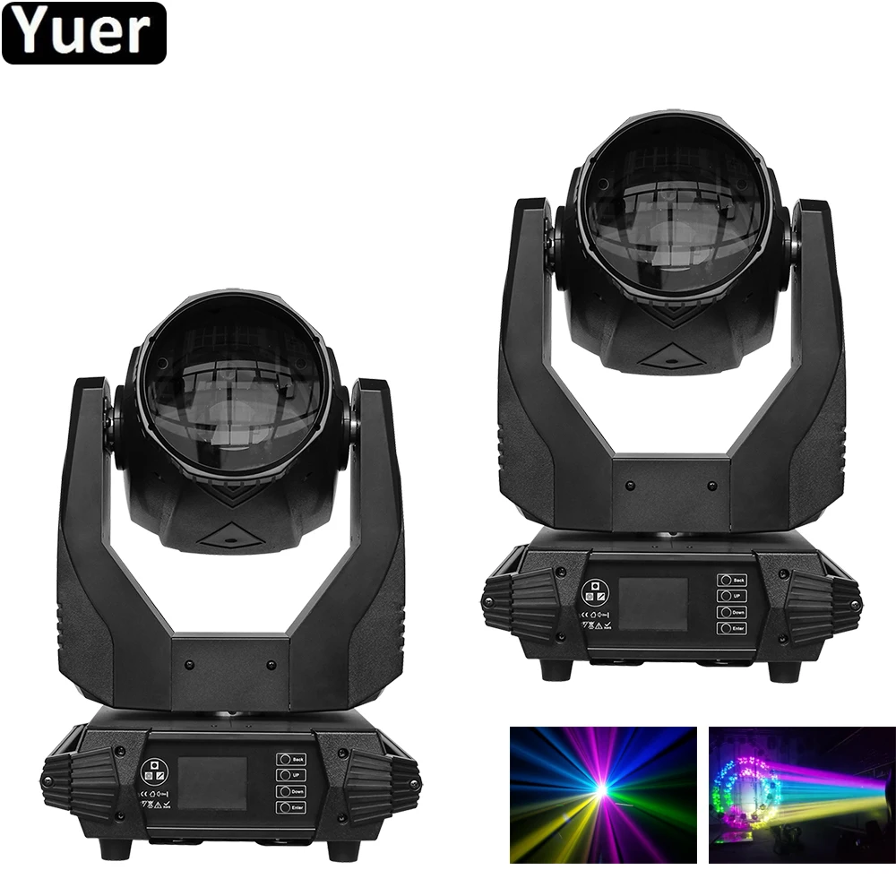 2Pcs/Lot 380W Super Beam Moving Head Light 2Independent Prisms And Rotating 16 Facet Prism For Concert Show DJ Music Stage Light