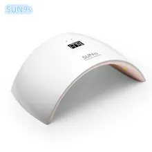 Белый 24 Вт Светодиодный УФ-лампа Сушилка для ногтей УФ-гель для ногтей Украшение Советы Маникюр Педикюр отверждения светлых ногтей инструменты