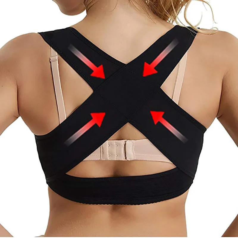 Women Chest Posture Corrector Support Belt Corset Body Shaper  Shoulder Brace for Health Care Drop Shipping (4)