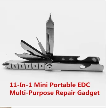 

Mini EDC Multifunctional Key-clasp Cross Screwdriver Outdoor Camping Portable Multi-purpose Repair Gadget Hanger A2161YPF