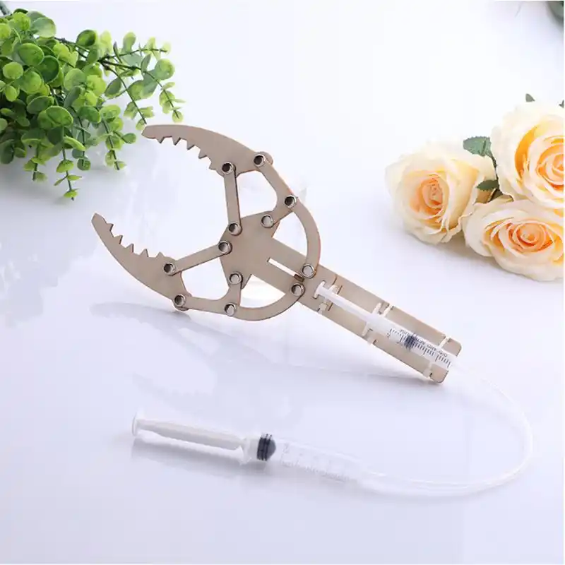 Diy manipulador hidráulico modelo montessori kits de experimento científico de madeira brinquedos educativos para crianças