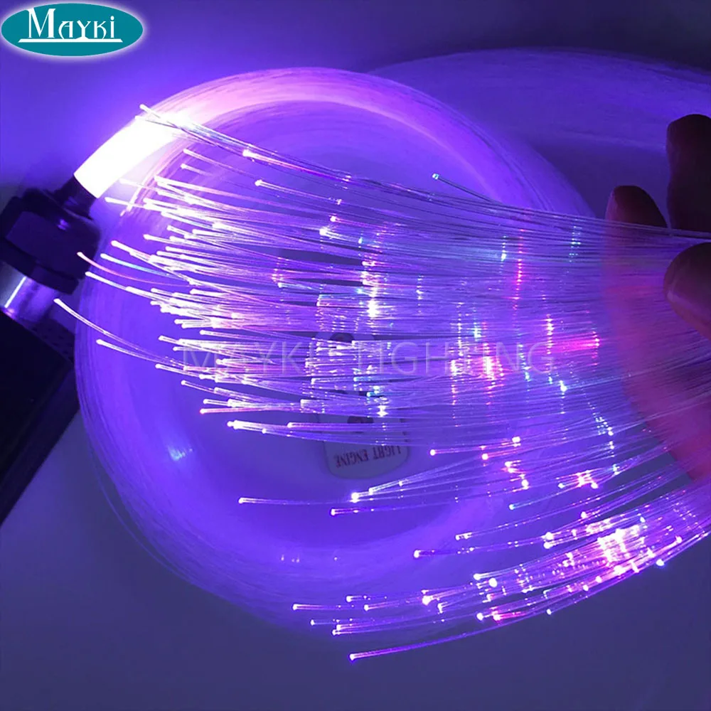 проектор для звездного неба с оптоволокном. оптоволоконный осветитель. пучок фибероптического волокна звездный дождь 100. Rgb fiber optic light 12вт. фонтан светящийся из волокна вайлдберриз.