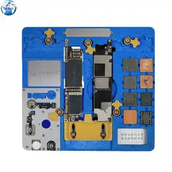 Механик PCB Материнская плата держатель приспособление для iPhone A7 A8 A9 A10 A11 A12 NAND PCIE материнская плата отпечаток пальца cpu чип удалить клей