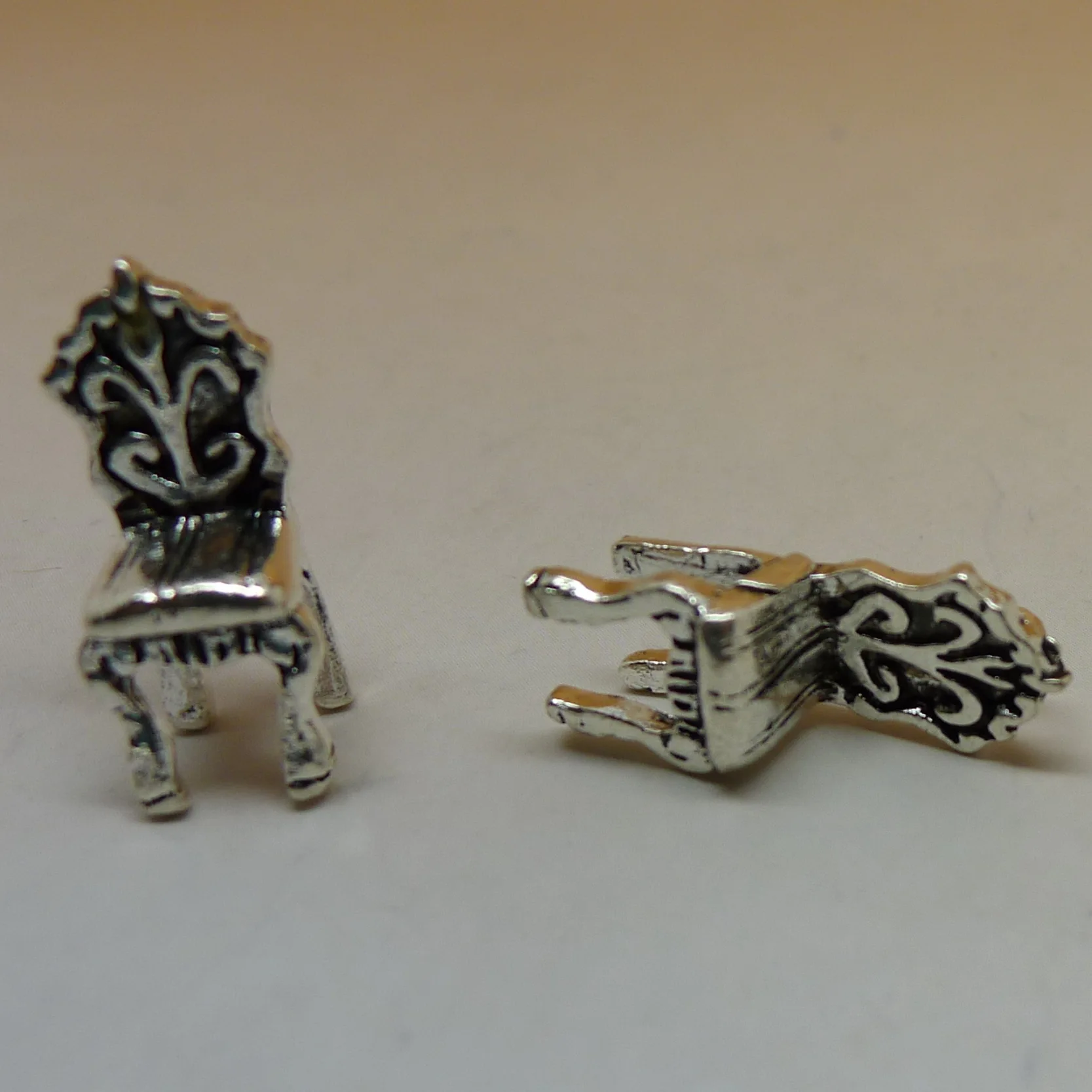 Chair Charms Pendants Antique Bronze Handmade Jewelry Making DIY European Alloy jewelry accessories 30pcs 22x8mm Hot sale