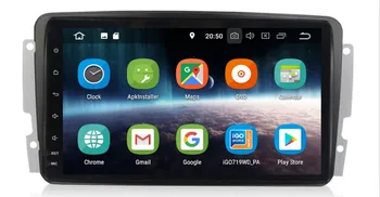 

2DIN Android 9.0 Car dvd multimedia player radio For Mercedes Benz W209 W203 W168 ML W163 W463 Viano W639 Vito GPS Navigation BT