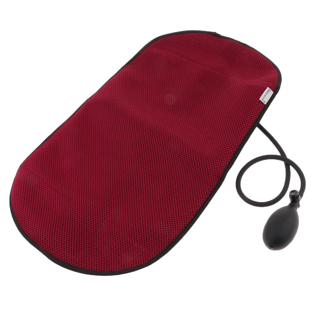 Breathable Air Inflatable Everlasting Comfort Back Cushion - Lumbar Support Pillow for Home, Office, Car Chair