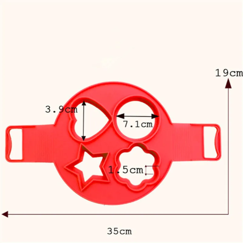 Блинница не прилипающий для готовки инструмент Яйцо Кольцо для приготовления Блинов контейнер для яйца с сыром Пан флип яйца кухонные формы для выпечки аксессуары