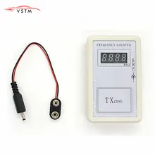 Vstm novo transmissor de controle remoto, mini contador de frequência digital (250mhz-450mhz), medidor de frequência, aparelho de onda