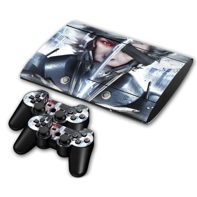 Best Price Skin Sticker Decal for PS3 Slim 4000 PlayStation 3 Console and Controllers For PS3 Slim Skins Sticker Vinyl - Metal Gear Solid