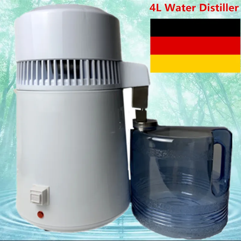 

Best Sale 4L 750W Home Pure Water Distiller Distilled Water Machine Distillation Purifier Filter Equipment Dental Water Filter