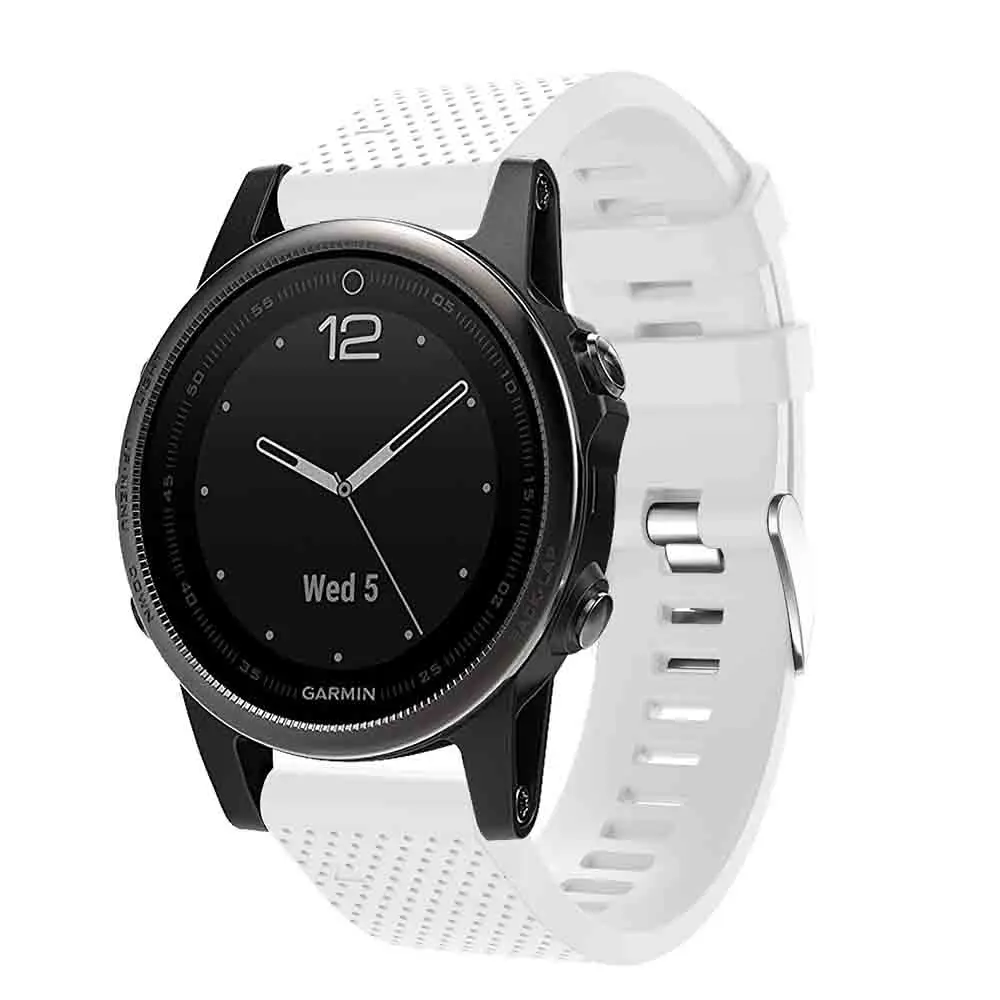 26 22 20 мм ремешок для часов Garmin Fenix 5X5 5S Plus 3 3HR 935 часы Quick Release силиконовый Easyfit смарт-браслет