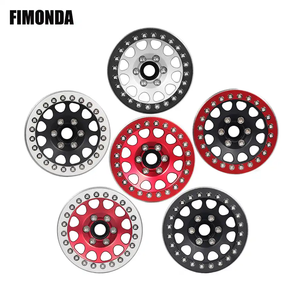 1.9/" Wheels Rims for 1:10 Axial SCX10 II 90046 HPI Spare Parts