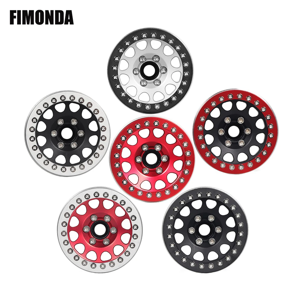 Que-T 4pcs 120mm 1.9inch Wheel Tires with Foam for RC 1/10 Axial SCX10 D90 TRX-4 Crawler Cars 