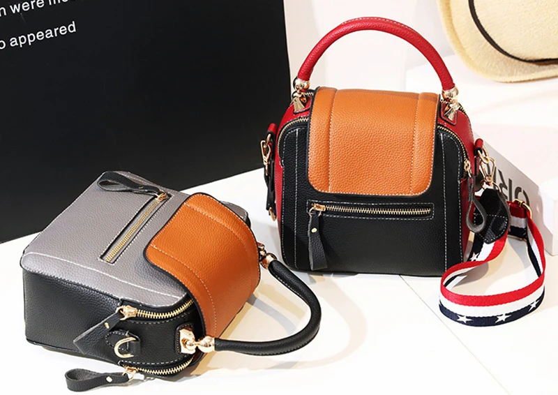 Women Fashion Leather Handbag Female Designer Simple Flap Messenger Bag Ladies Crossbody Shoulder Bags Bolsa Sac A Main SS7209 (7)