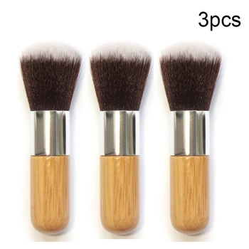 

3Pcs Car Soft Carbonized Bamboo Flat Brushes For Different Types Of Interior And Exterior Cleaning Detail Tools Auto Accessories