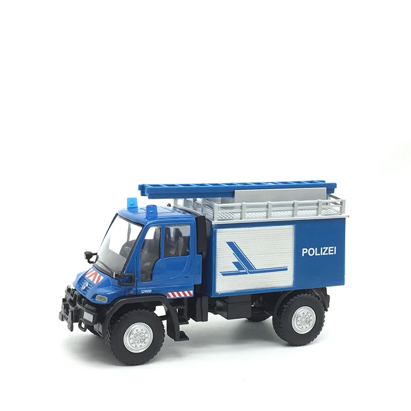

1/43 Simulation Classic U400 Unimog Fire Rescue Vehicle Collection Model Alloy Die-casting Fire Truck Toy Car