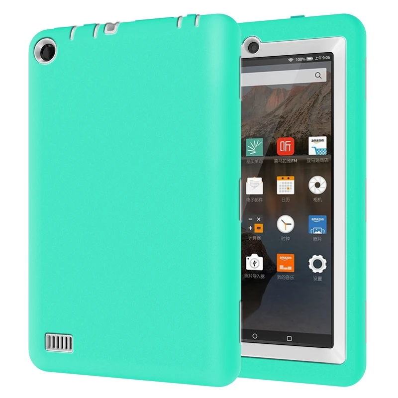 Экстремальный силиконовый чехол для Amazon Kindle Fire HD7 HD 7 2015 Гибридный трехслойный