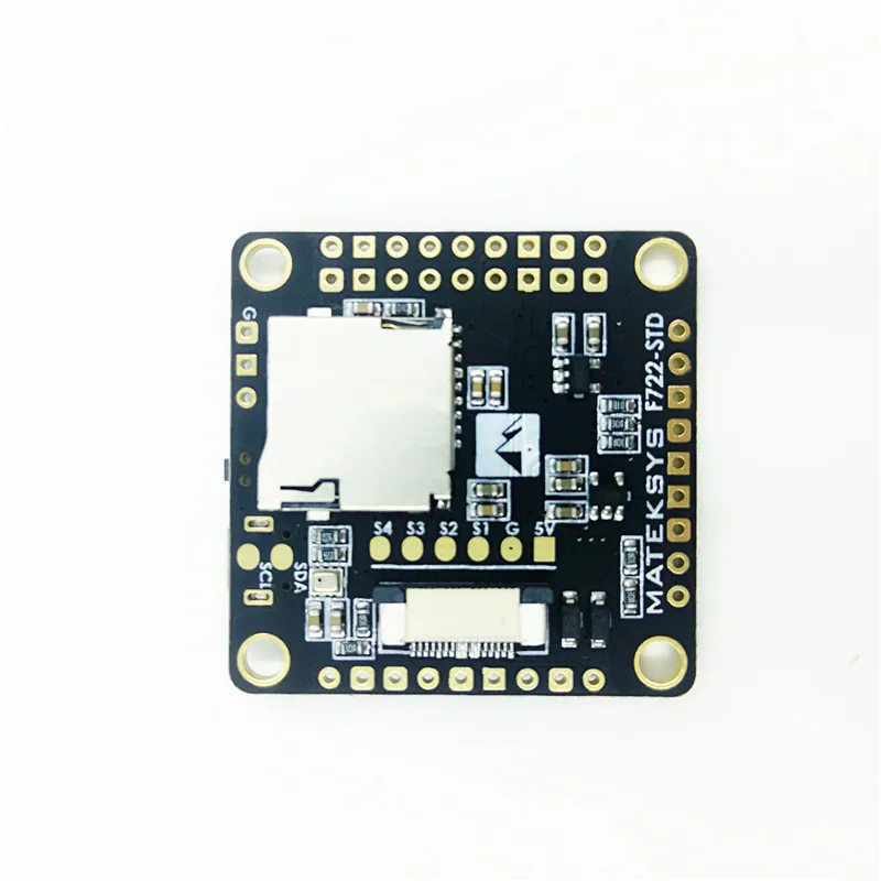 MATEKSYS F722-STD STM32F722 Flight Controller Betaflight OSD BMP280 Barometer 7 PWMDSHOT Outputs BlackBox MicroSD for RC Drones-1 (3)