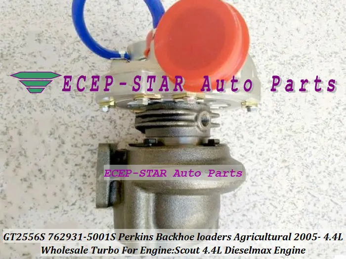 GT2556S 762931-0001 762931-5001S Turbo Turbocharger For Perkins Backhoe loaders 2005-06 with Scout 4.4L Dieselmax Engine  (4)