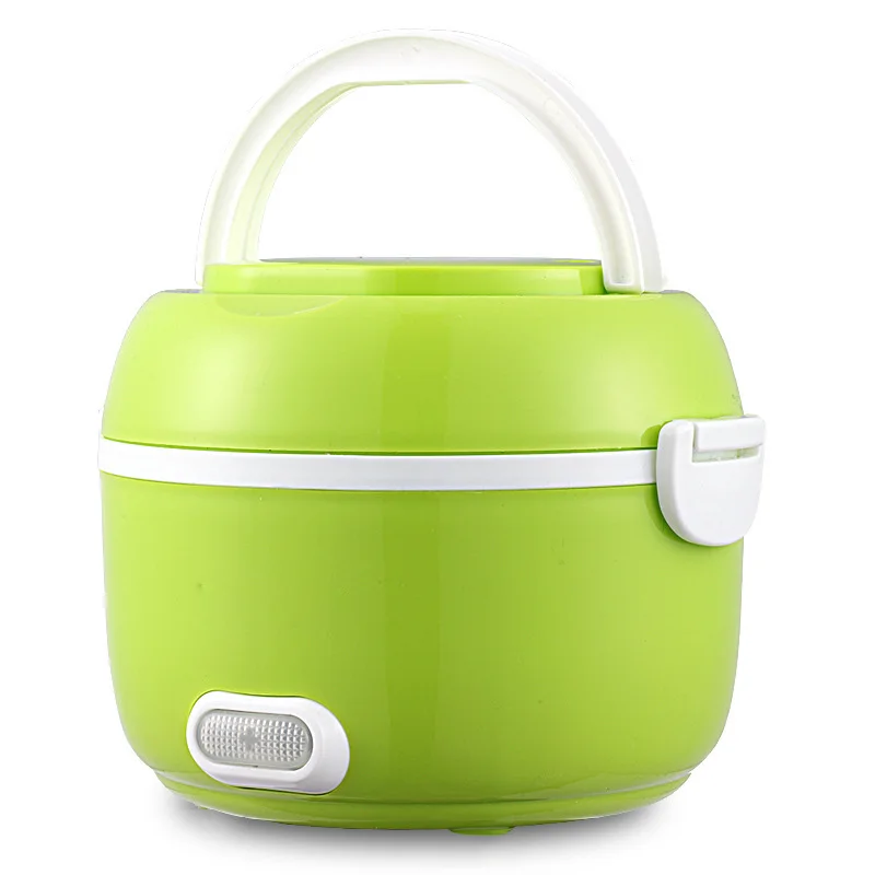 

DMWD 1.2L Multifunctional Mini Electric Cooker 220V Potable Office Electric Heating Lunch Box Food Heater Steamer For 1 People