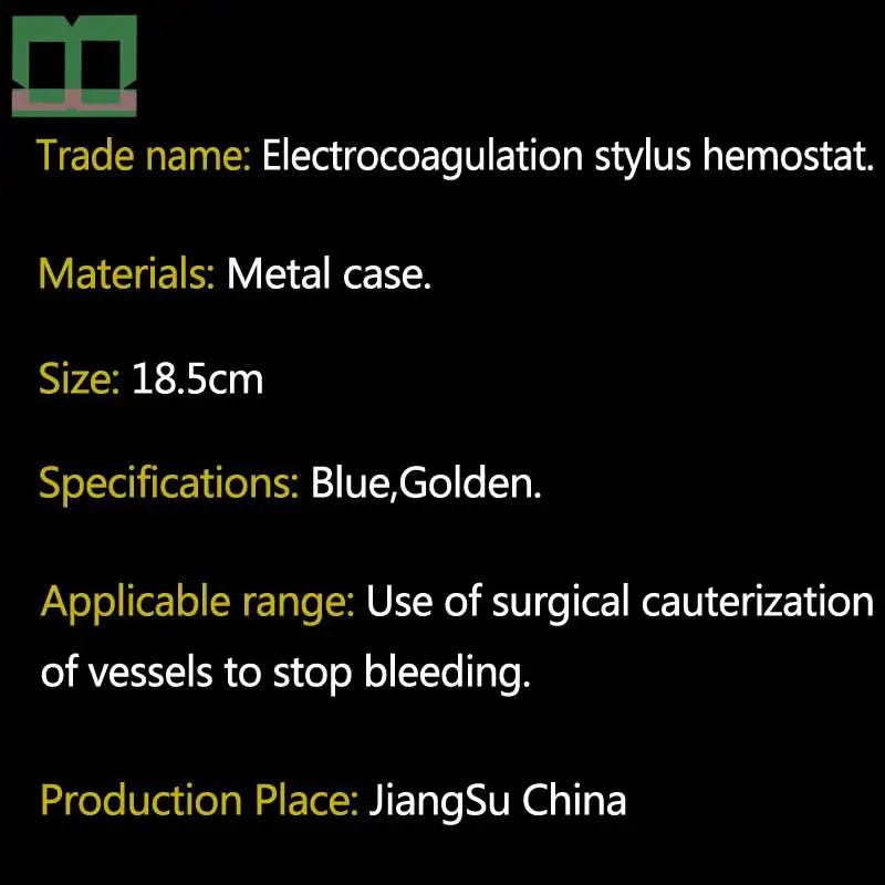 Электрический стилус для коагуляции hemostat SD plug in хирургические инструменты