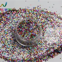 AL10-94 смешанные Блестки для ногтей цвета блестки шестиугольные формы блестки для ногтей и DIY украшения 50 г/пакет