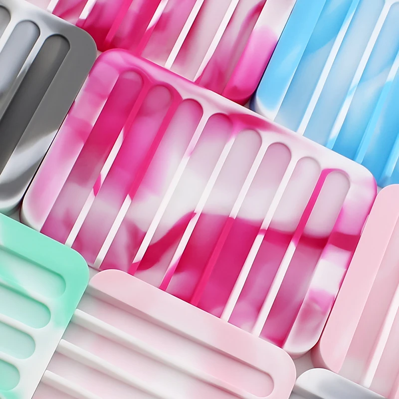 Buy Creative Silicone Flexible Soap Dish Antiskid